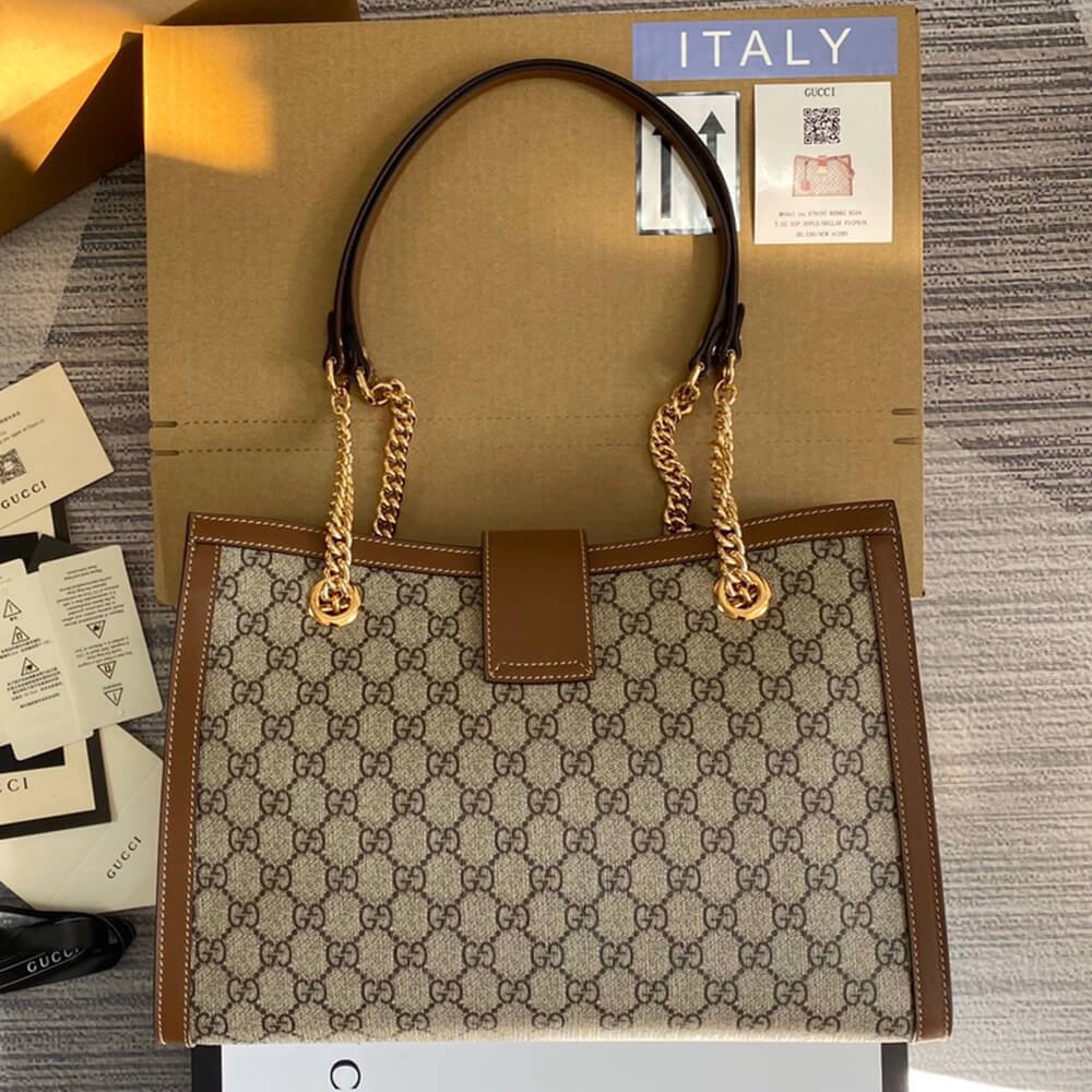 Alternative view of Padlock medium GG shoulder bag