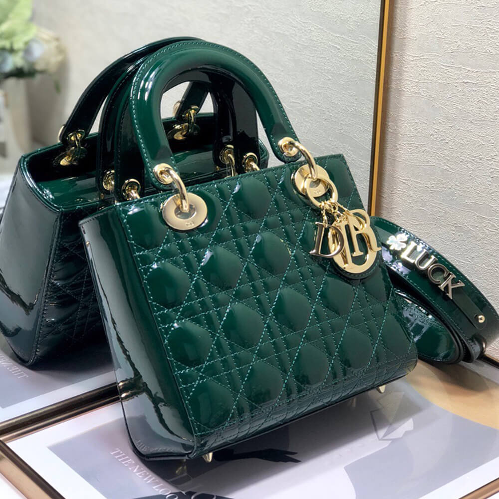 Alternative view of SMALL LADY DIOR MY ABCDIOR BAG
