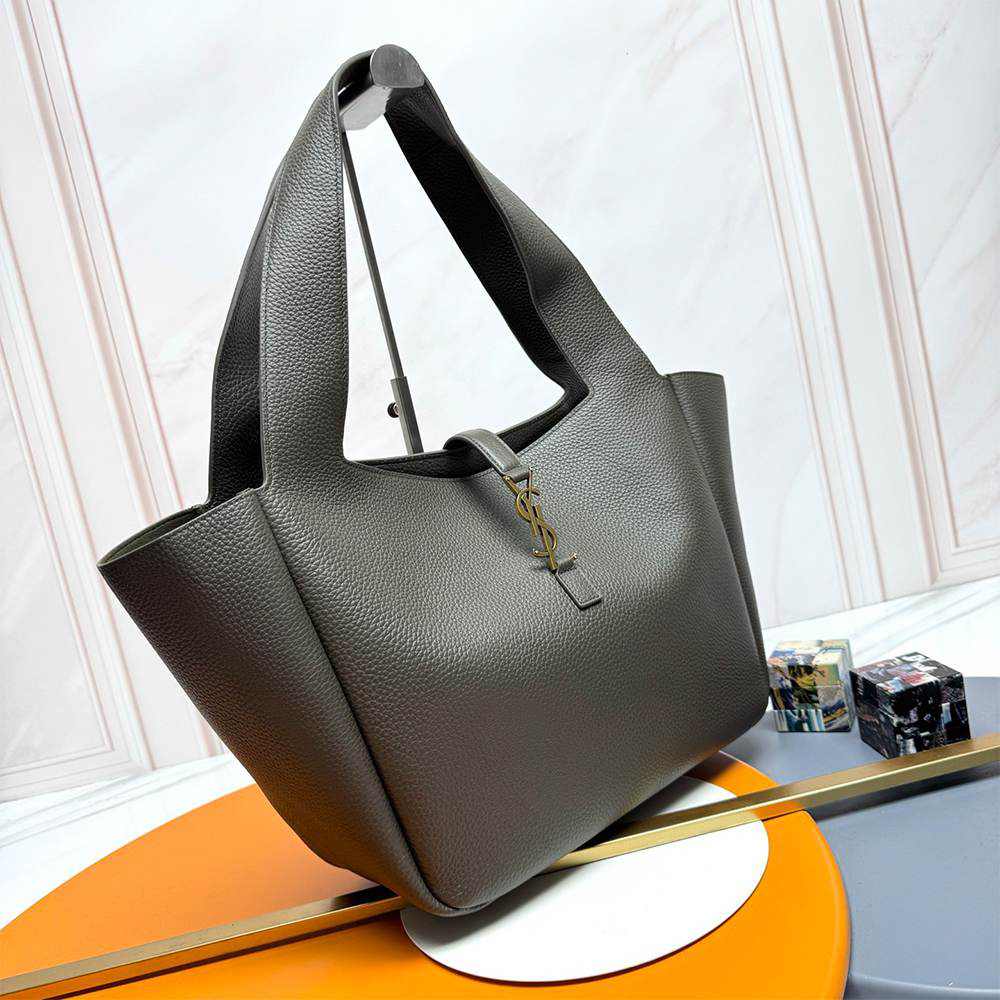 Alternative view of YSL LE 5 À 7 BEA in grained leather(HIGH-END GRADE)