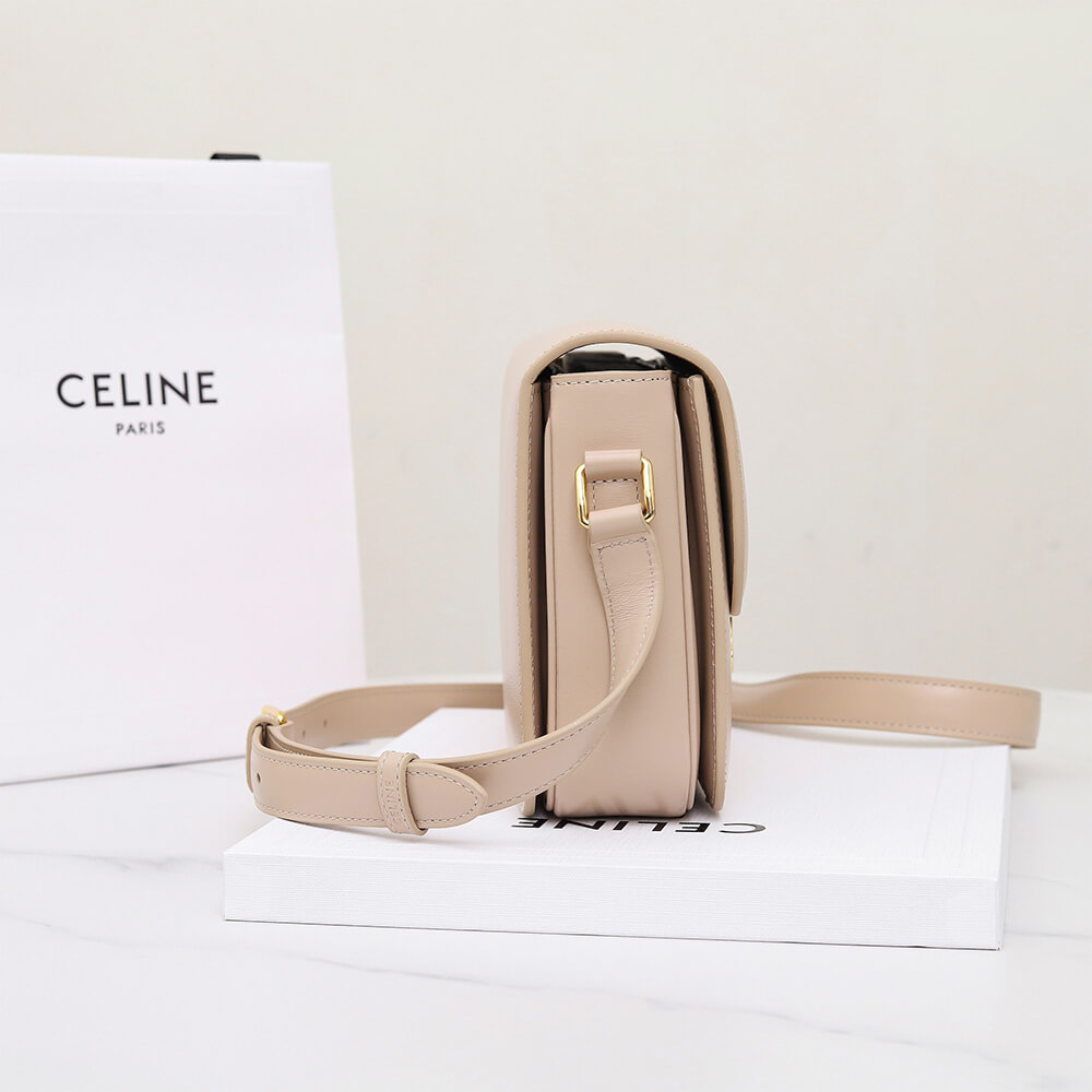 CELINE CLASSIQUE TRIOMPHE BAG in shiny calfskin(HIGH-END GRADE) - Image 7