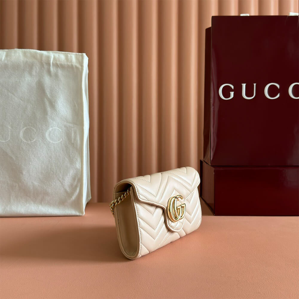 GG Marmont wallet on chain - Image 7