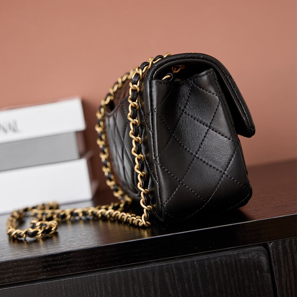 CHANEL Mini Flap Bag(HIGH-END GRADE) - Image 8