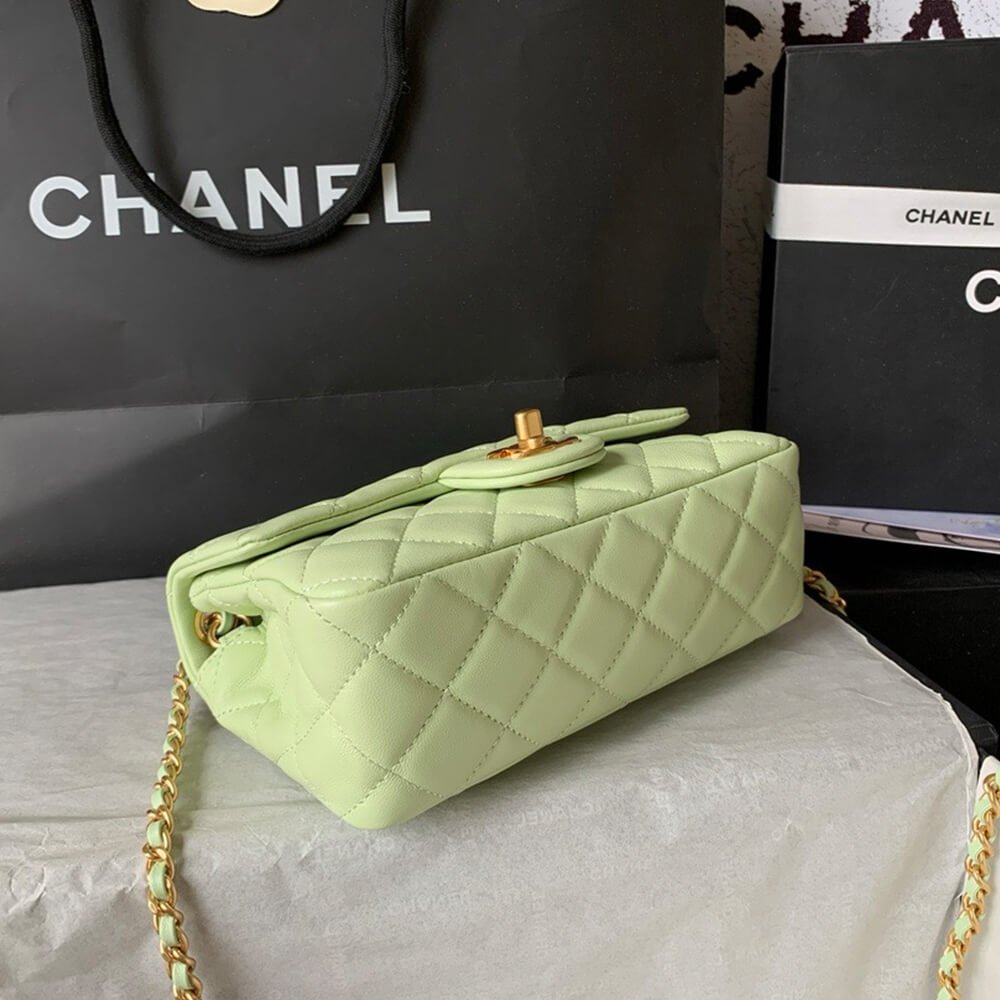 Alternative view of Chanel Pearl Crush Mini Rectangular Flap(HIGH-END GRADE)