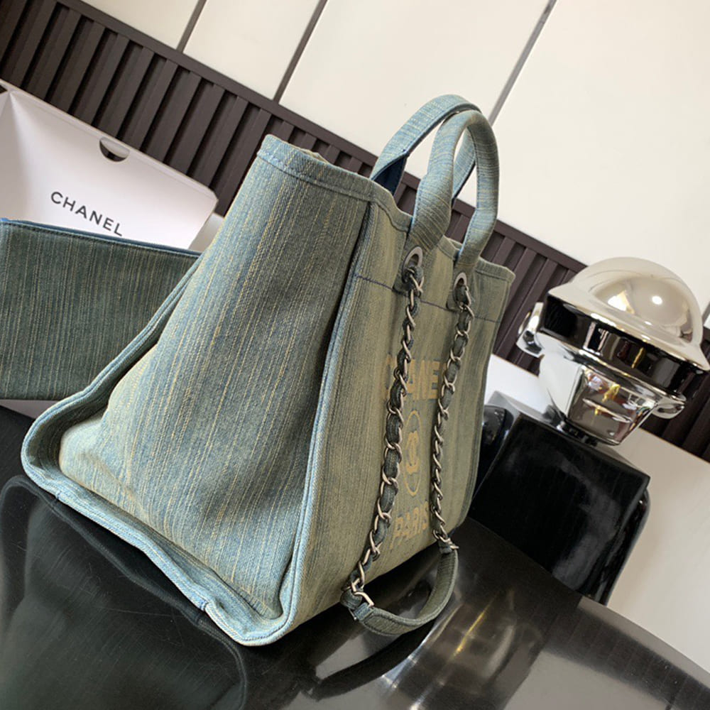 CHANEL Deauville Large Tote(HIGH-END GRADE) - Image 6