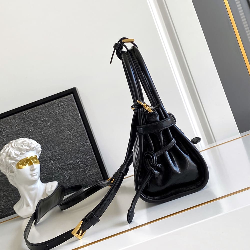 Alternative view of Prada Bonnie leather mini handbag(HIGH-END GRADE)