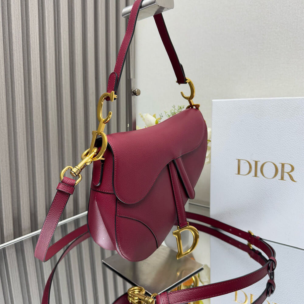 Dior Saddle Bag with Strap - Image 7