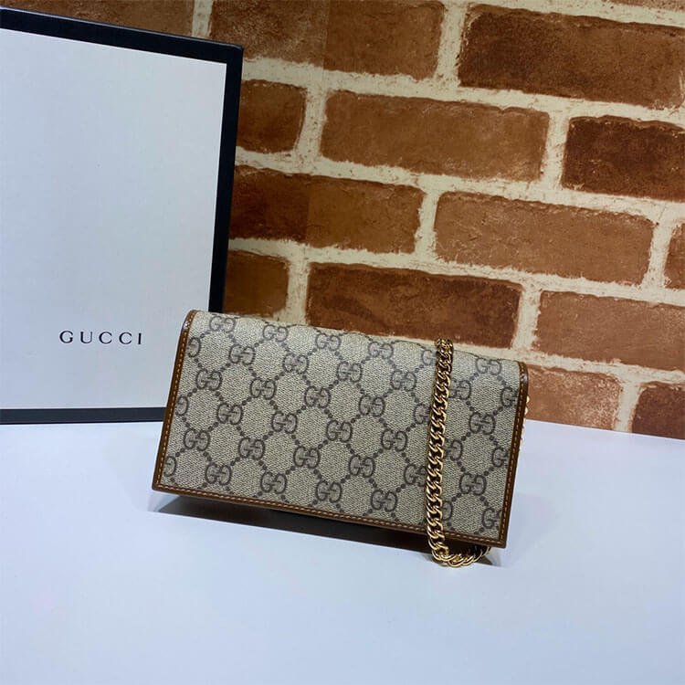 Gucci Horsebit 1955 Wallet With Chain - Image 7