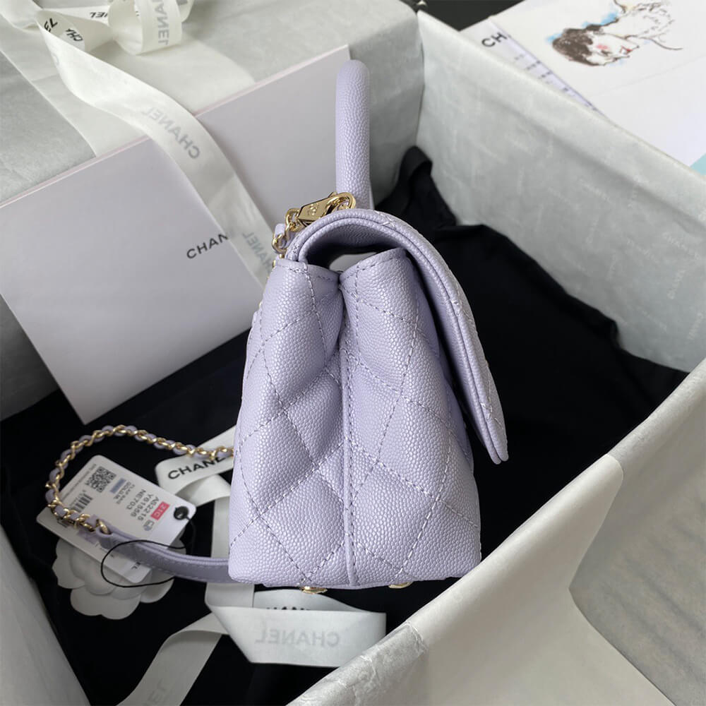 Chanel MINI COCO Handle Bag(HIGH-END GRADE) - Image 5