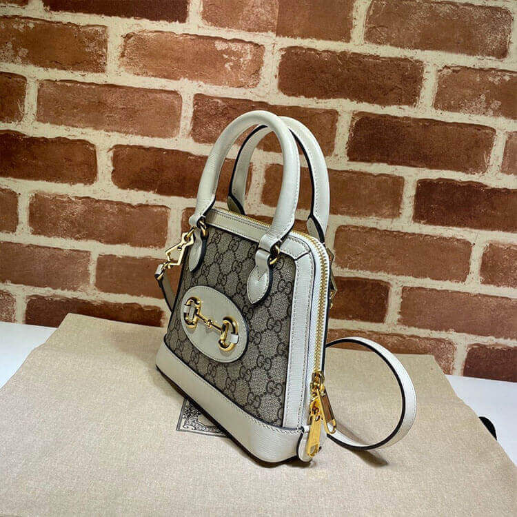 Gucci Horsebit 1955 Mini Top Handle Bag - Image 7