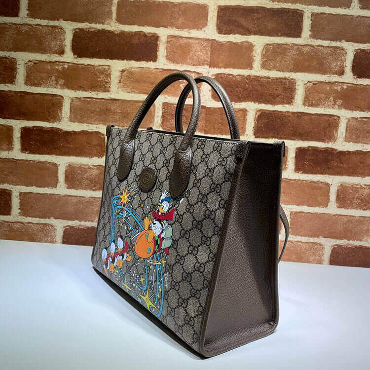 Disney x Gucci Donald Duck Tote Bag - Image 4