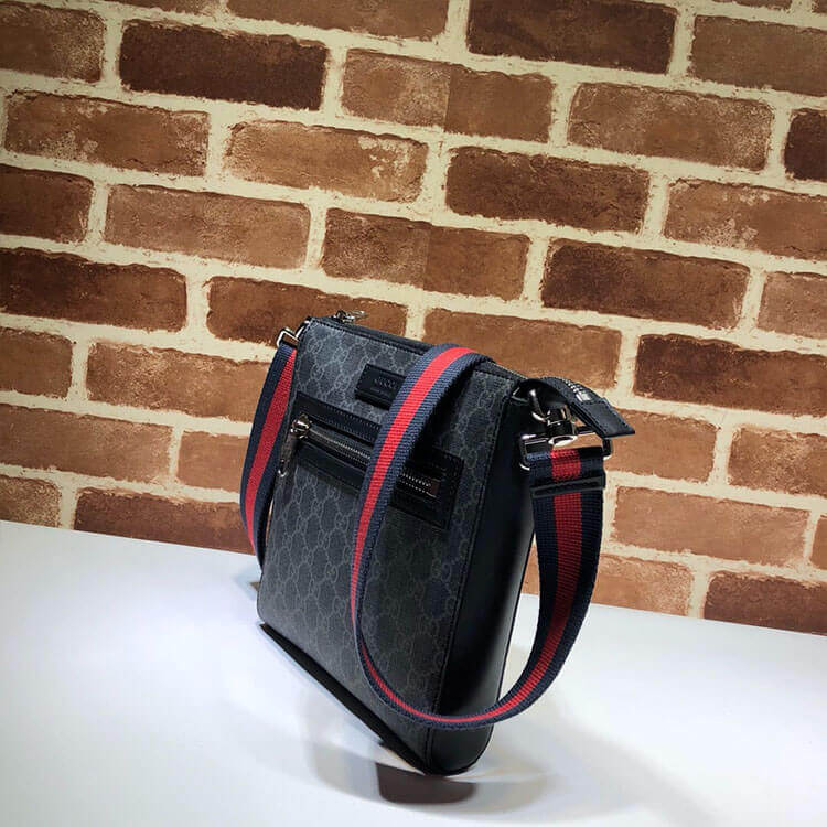 Gucci GG Black Small Messenger Bag - Image 4