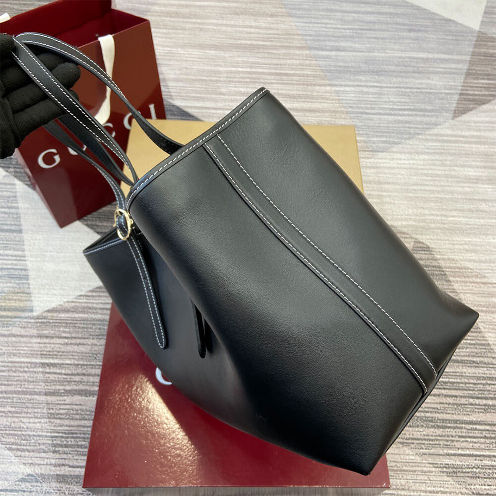 GG Emblem large tote bag - Image 5