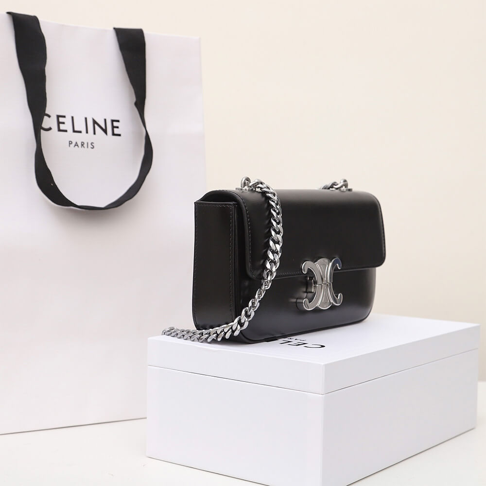 CELINE CHAIN SHOULDER BAG CLAUDE - Image 4