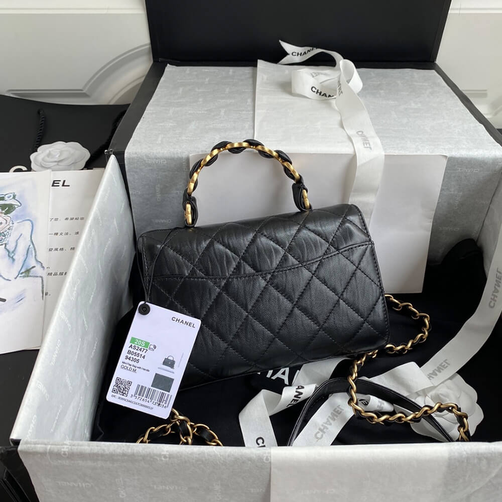 Alternative view of CHANEL Mini Flap Bag with Top Handle