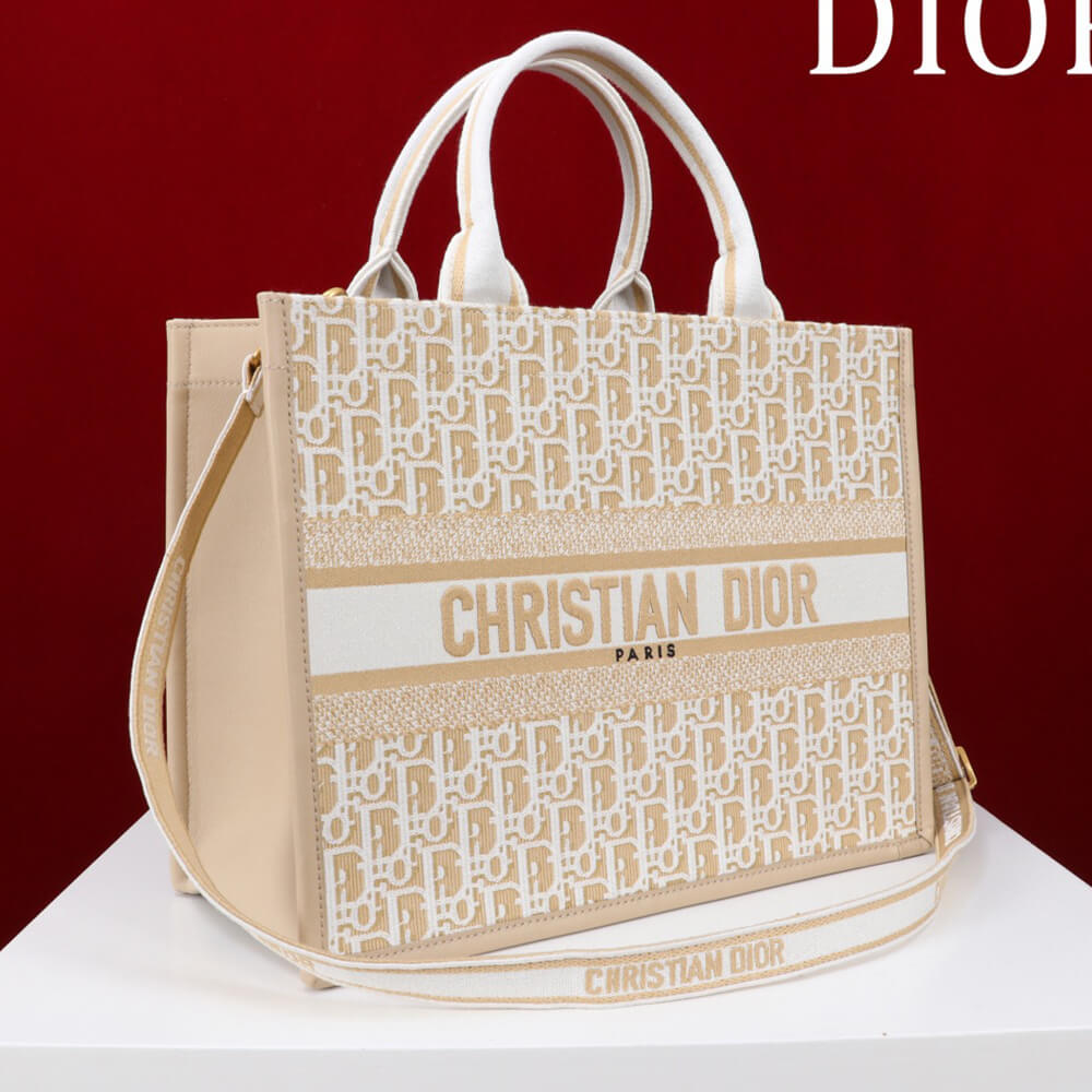 Dior Medium Dior Book Tote(HIGH-END GRADE) - Image 5