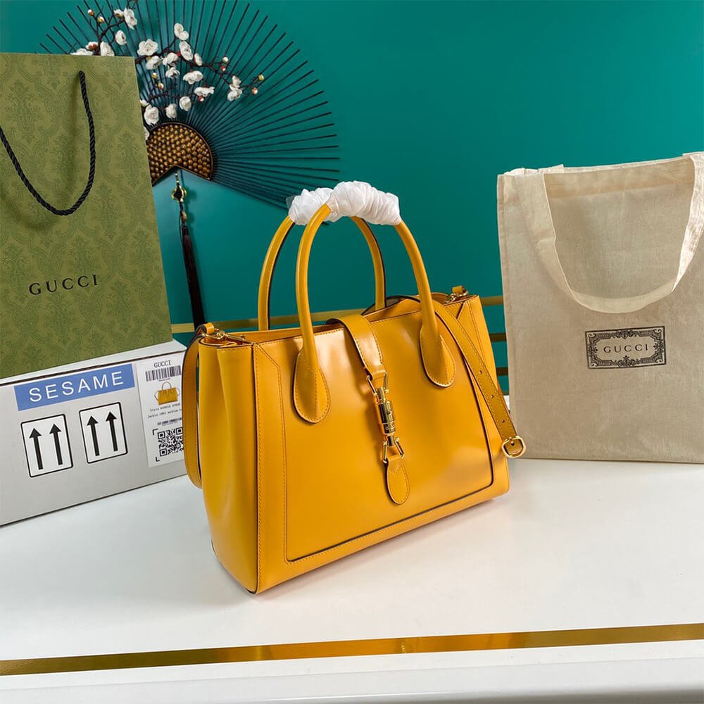 Alternative view of GG Jackie 1961 medium tote bag