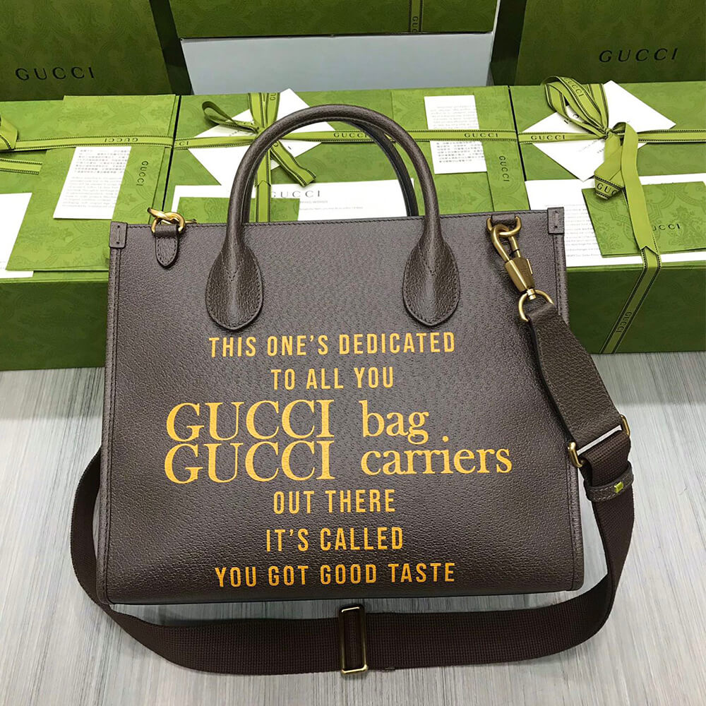 Alternative view of Gucci 100 small tote bag