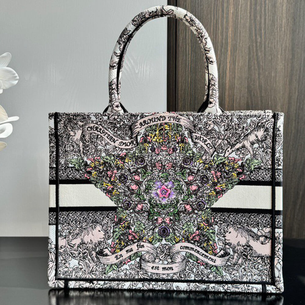 Medium Dior Book Tote - Image 5