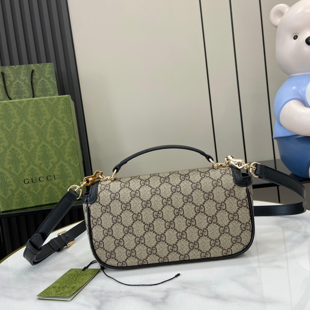 Alternative view of Gucci Horsebit 1955 Soft small top handle bag