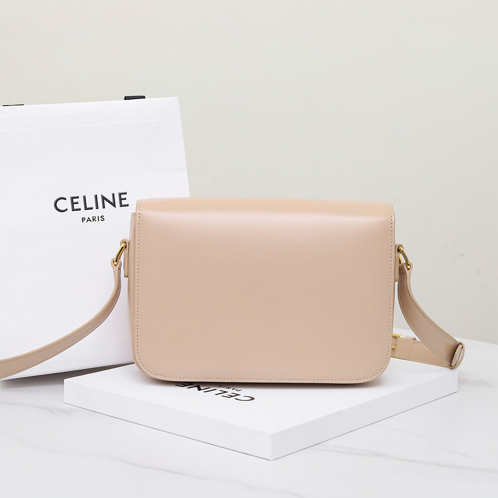 CELINE CLASSIQUE TRIOMPHE BAG in shiny calfskin(HIGH-END GRADE) - Image 6