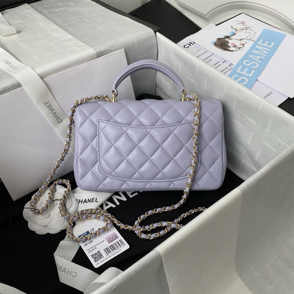Alternative view of CHANEL Mini Classic Handbag With Top Handle