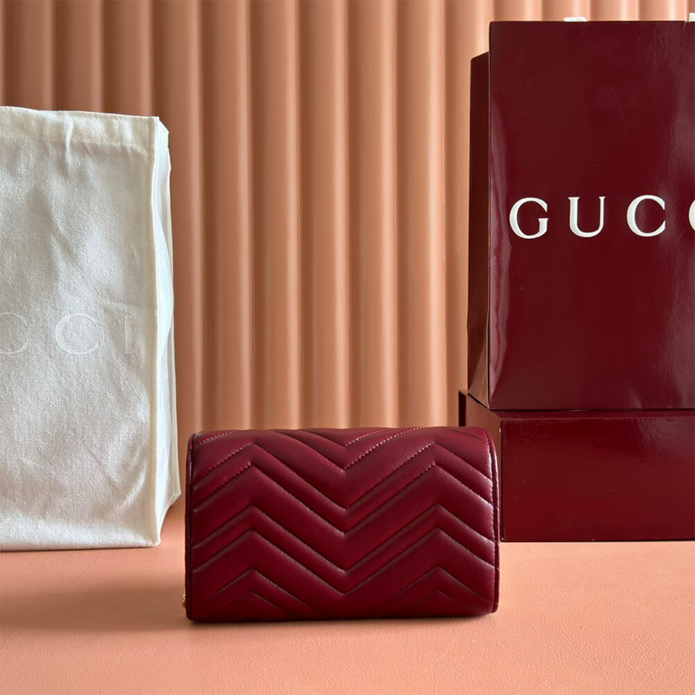 GG Marmont wallet on chain - Image 4