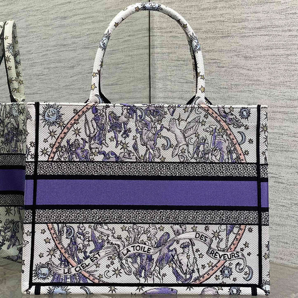 Dior Lucky Medium Dior Book Tote - Image 8