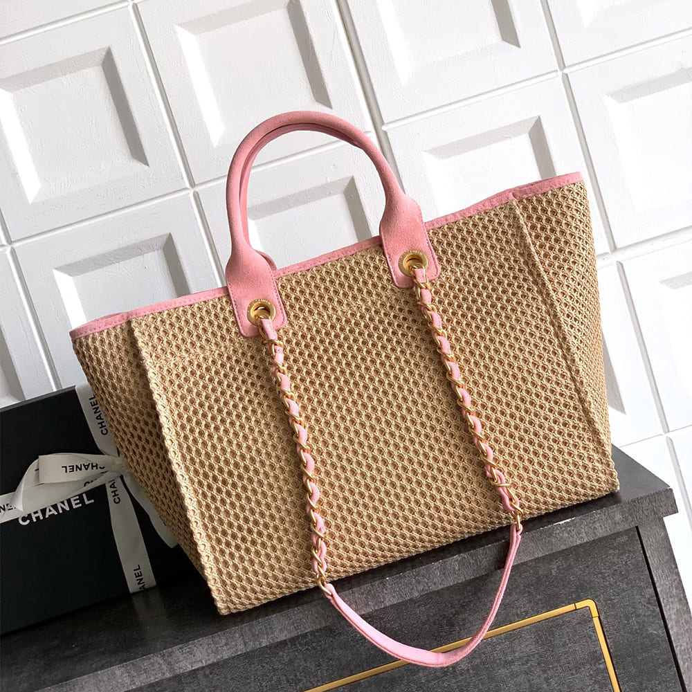 CHANEL Deauville Large Tote(HIGH-END GRADE) - Image 7