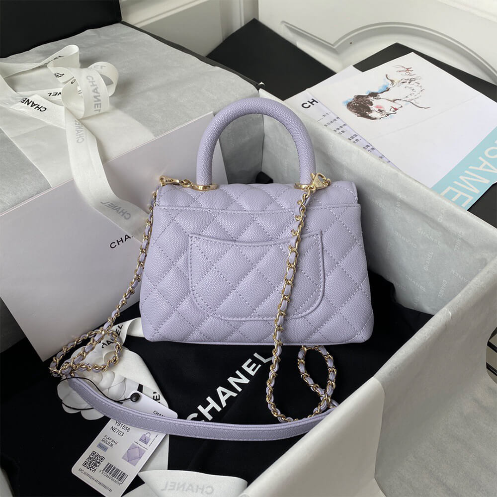 Chanel MINI COCO Handle Bag(HIGH-END GRADE) - Image 6