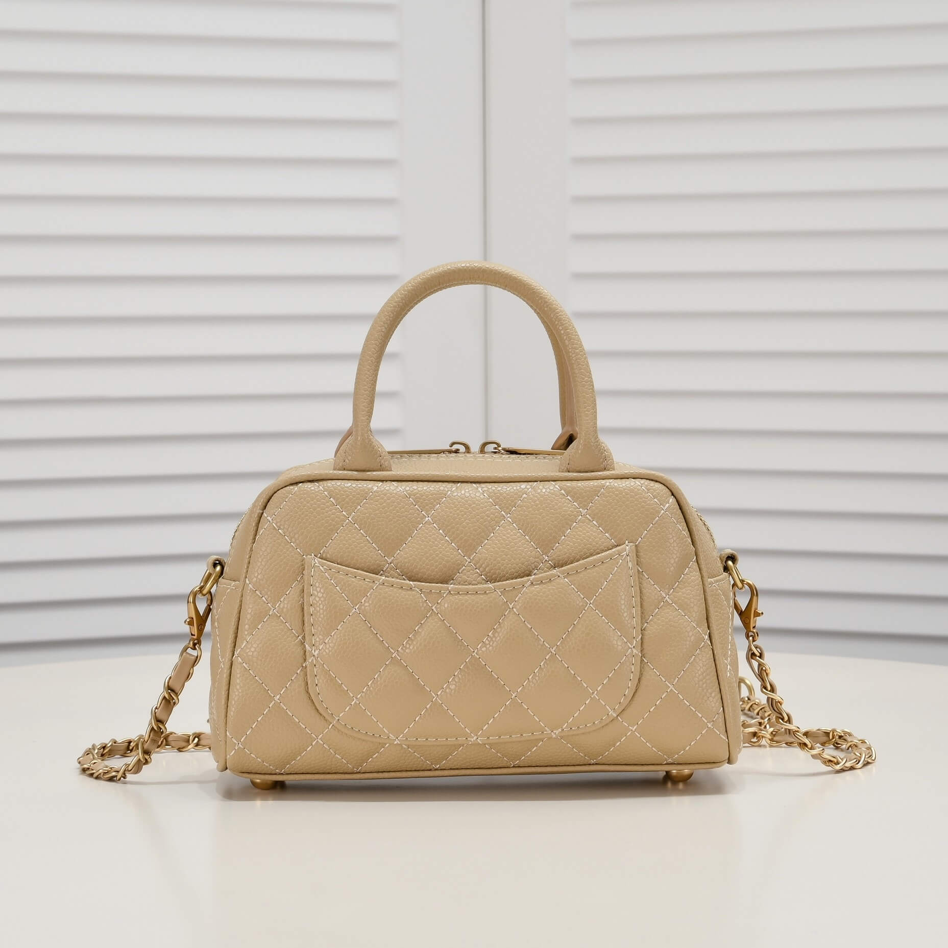 Alternative view of CHANEL Small Vintage Boston Bag