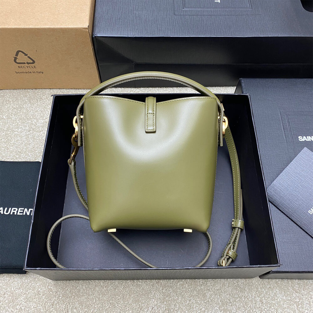 YSL LE 37 mini in shiny leather - Image 6