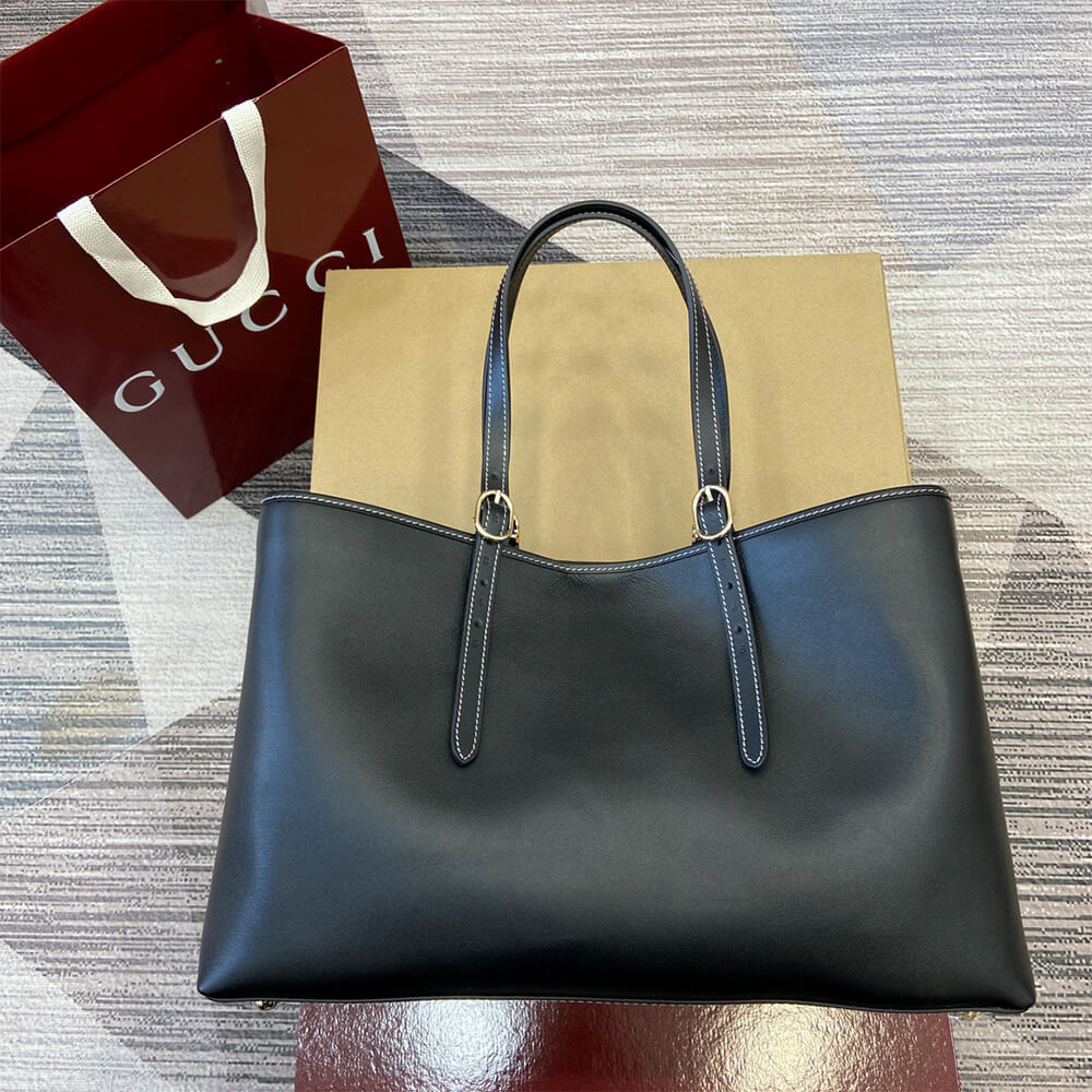 GG Emblem large tote bag - Image 4