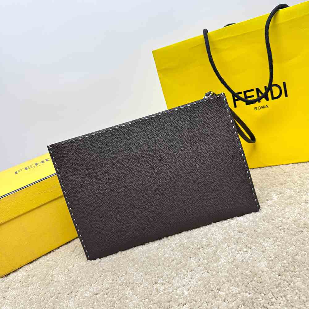 Alternative view of Fendi Selleria Flat Pouch Medium