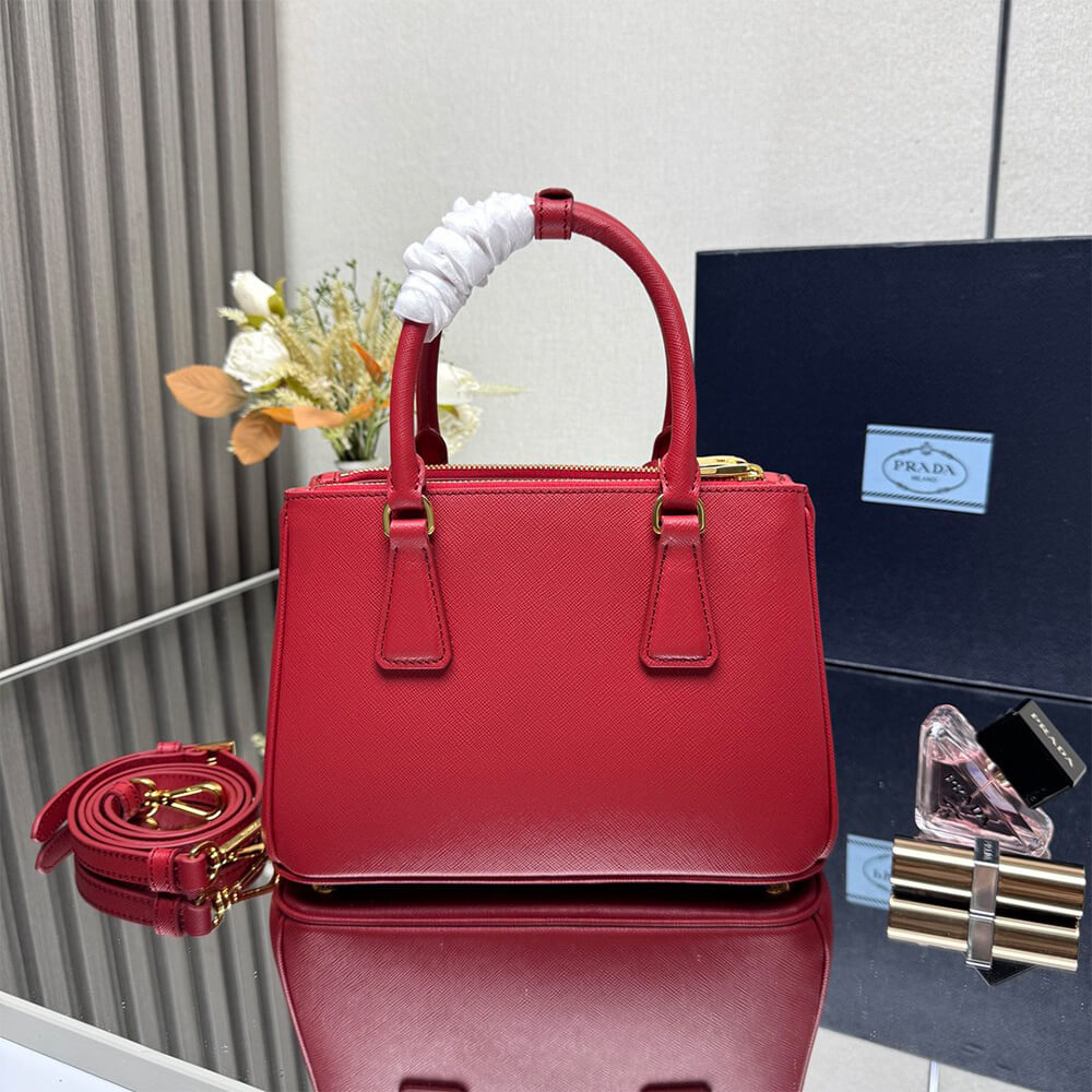 Alternative view of Small Prada Galleria Saffiano leather bag