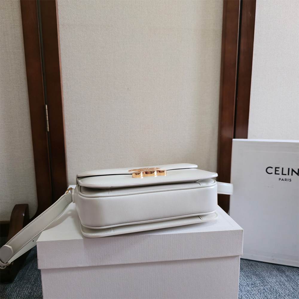 Celine TEEN TRIOMPHE BAG IN shiny calfskin(HIGH-END GRADE) - Image 3