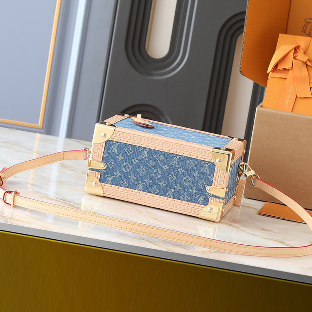 LV Petite Valise Denim Bleu - Image 3