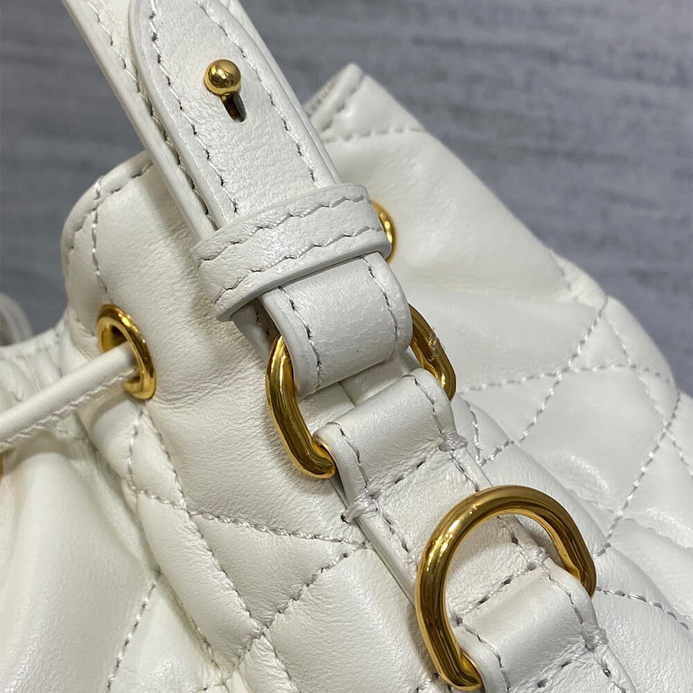 Dior Caro Small Bucket Bag - Image 8