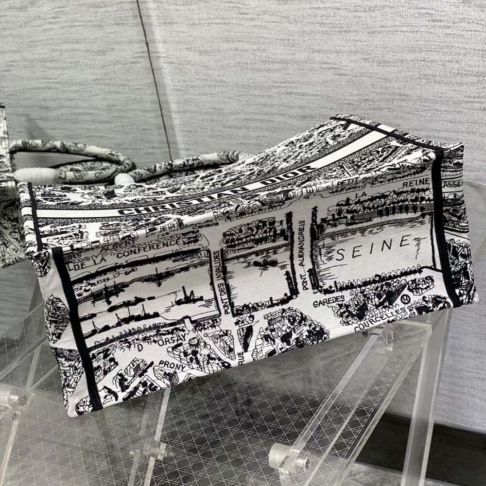 LARGE DIOR BOOK TOTE - Image 4