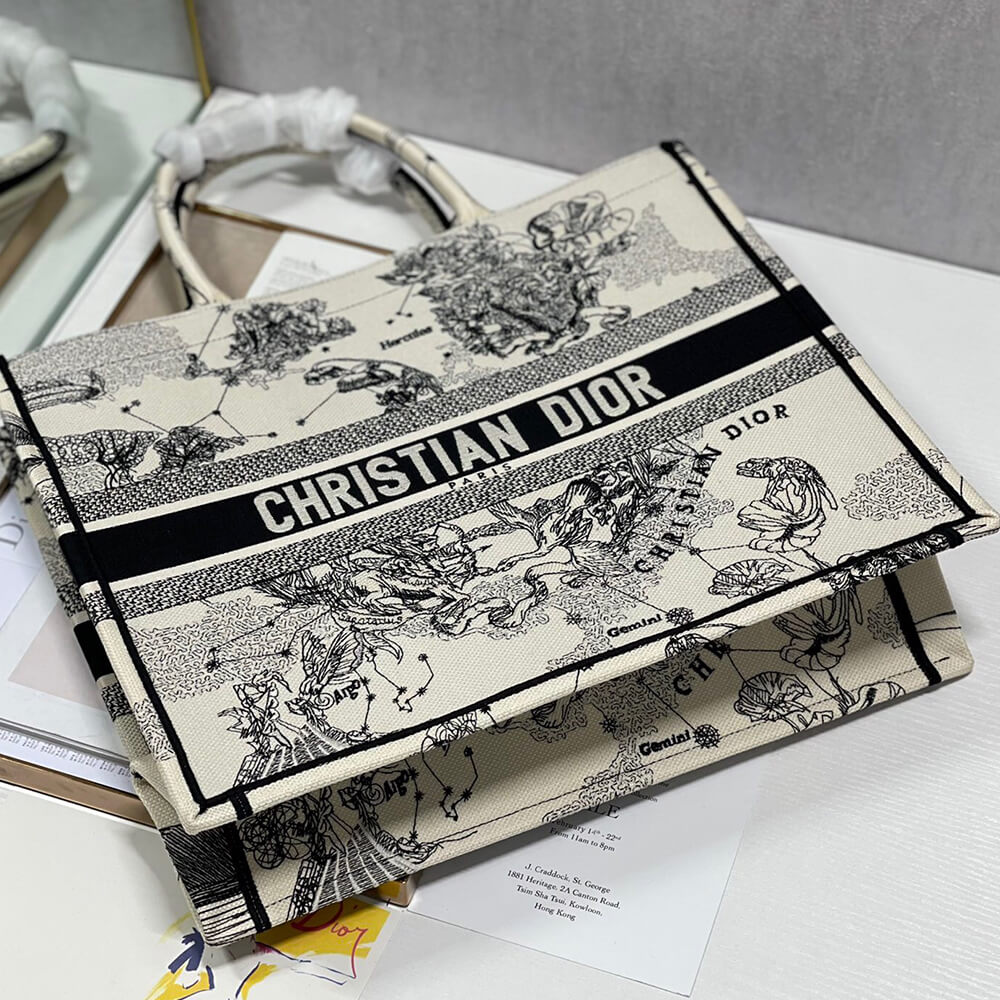 LARGE DIOR BOOK TOTE - Image 4