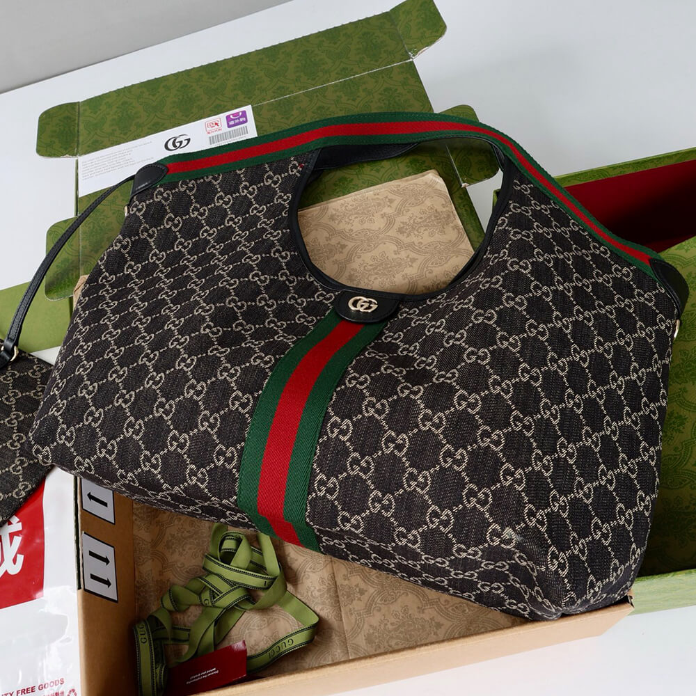 Alternative view of Gucci Giglio large tote bag