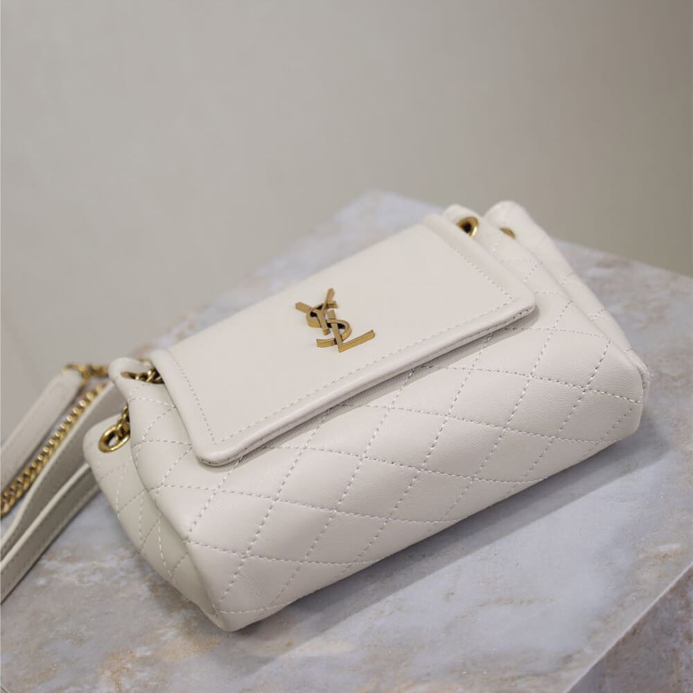 Alternative view of YSL Mini NOLITA IN LAMBSKIN