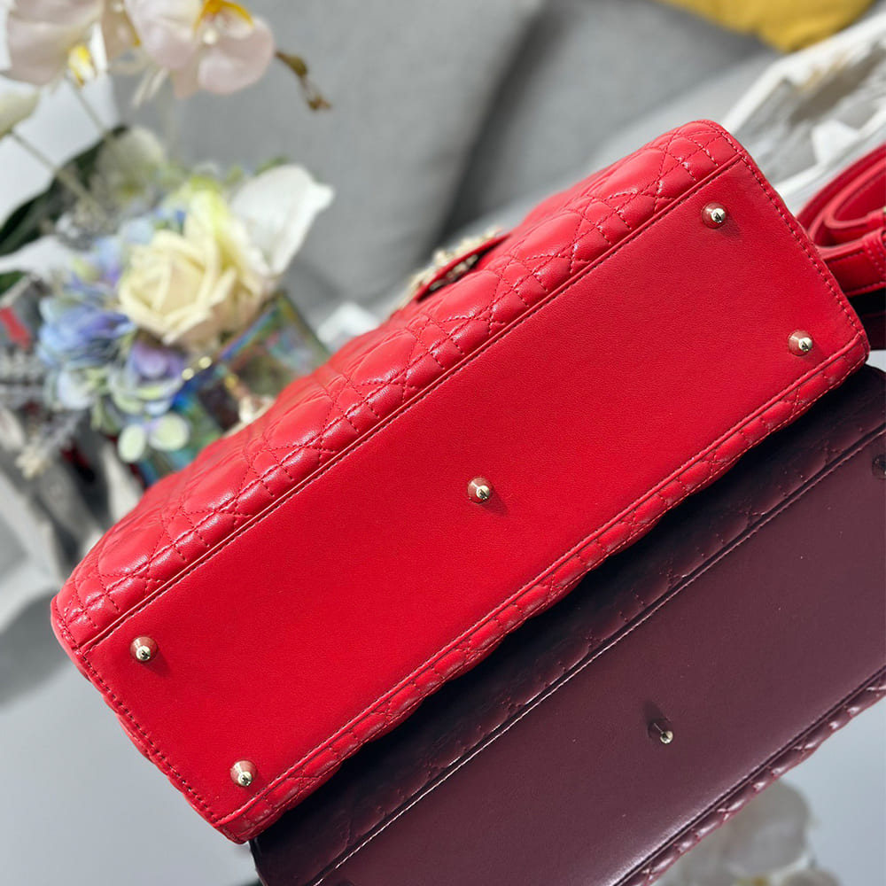 Dior Large Lady Dior Bag(HIGH-END GRADE) - Image 6