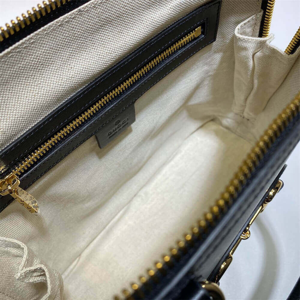 Gucci Horsebit 1955 Small Top Handle Bag - Image 6