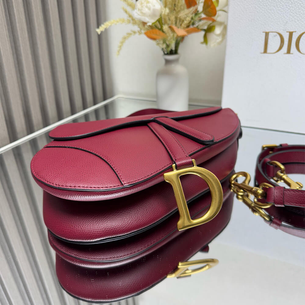 Dior Saddle Bag with Strap - Image 4