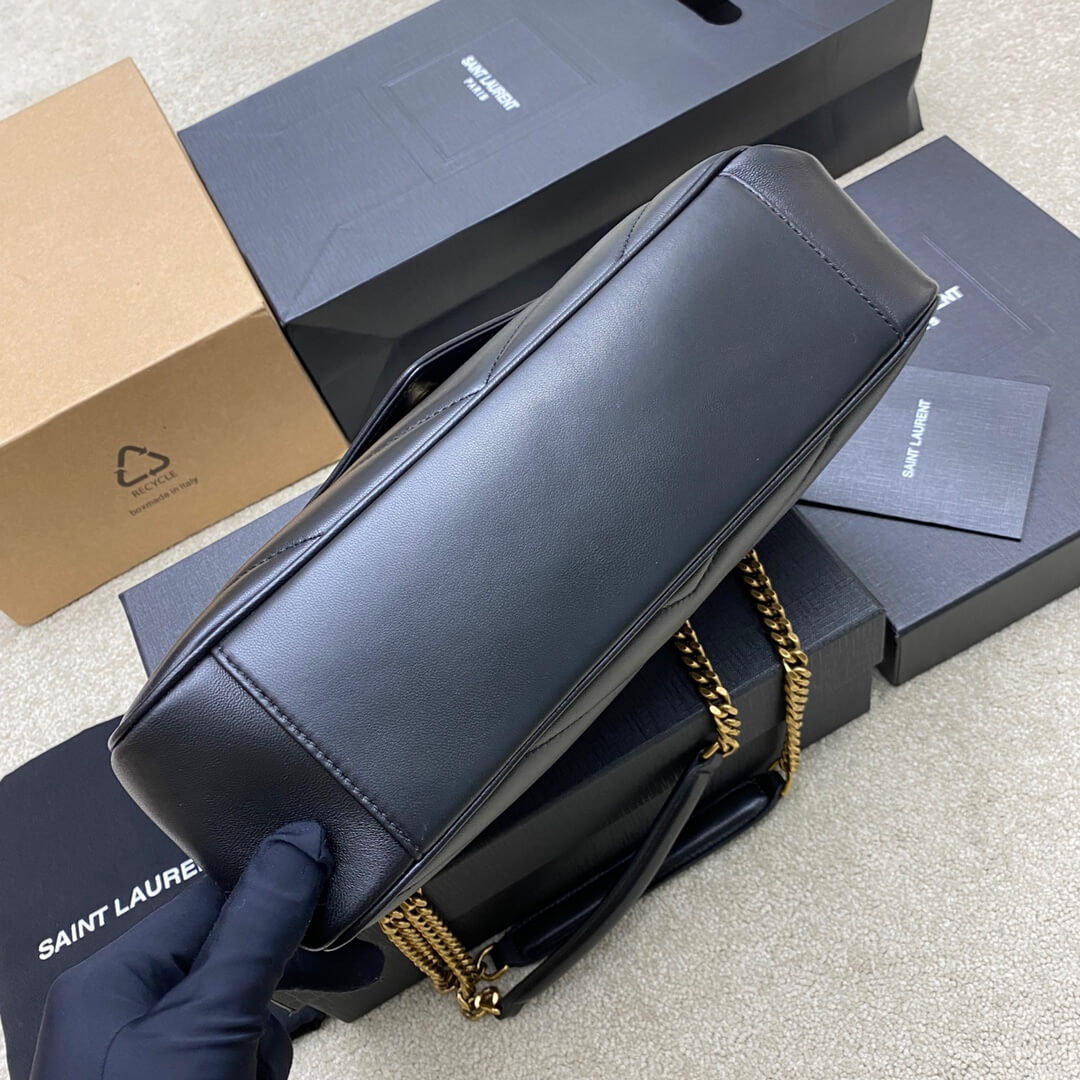 Alternative view of YSL LOULOU medium in MATELASSÉ lambskin