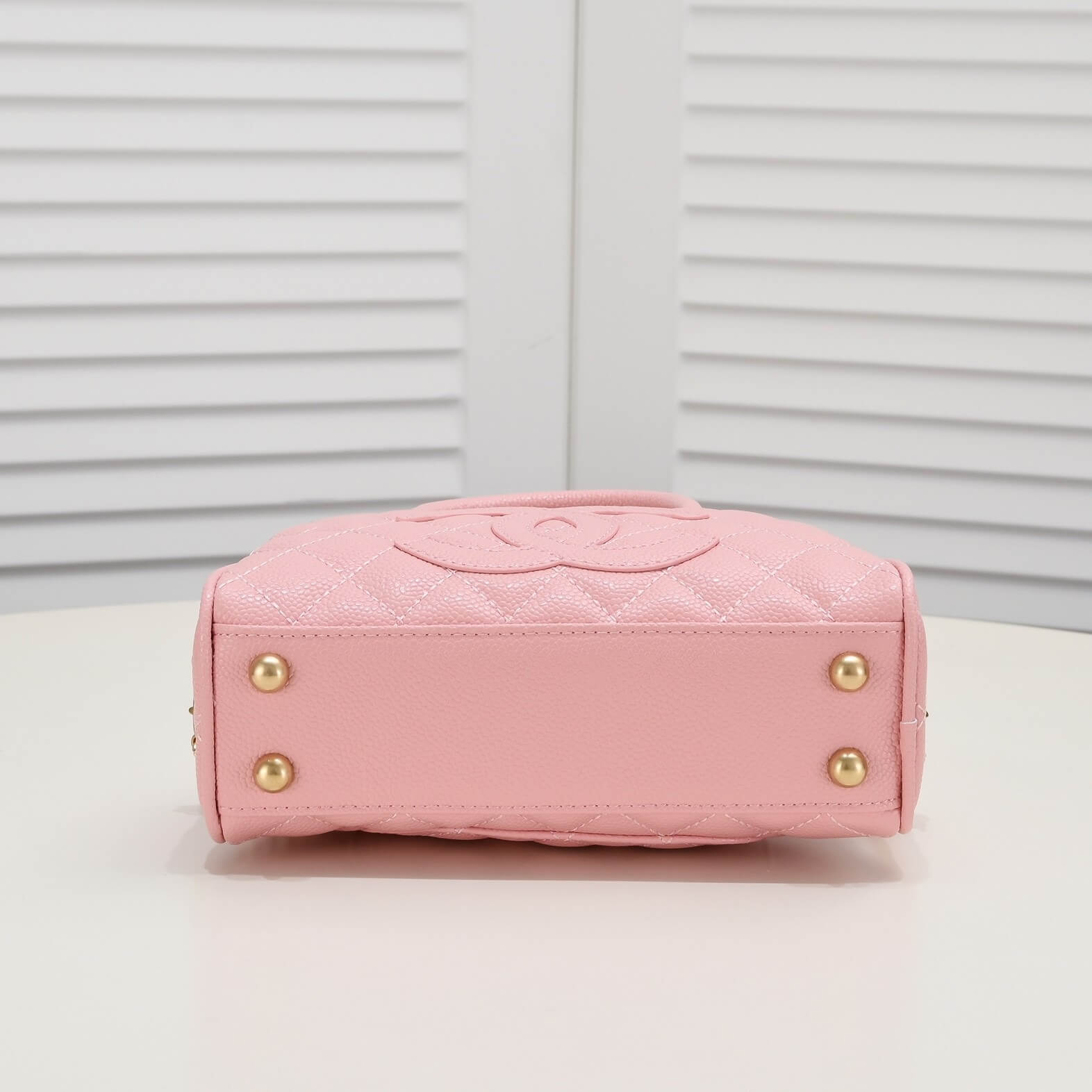 CHANEL Small Vintage Boston Bag - Image 8