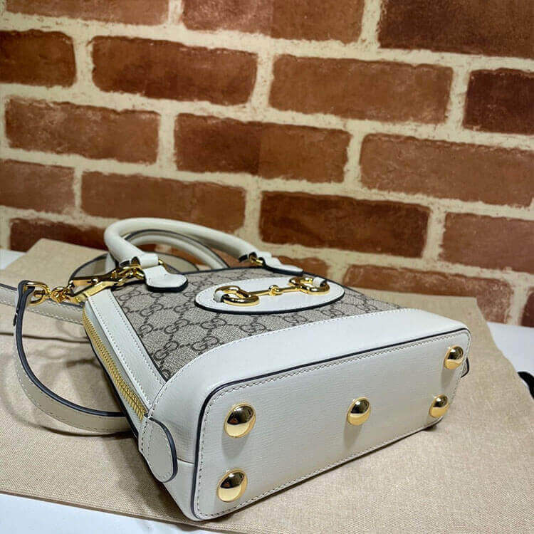 Gucci Horsebit 1955 Mini Top Handle Bag - Image 3