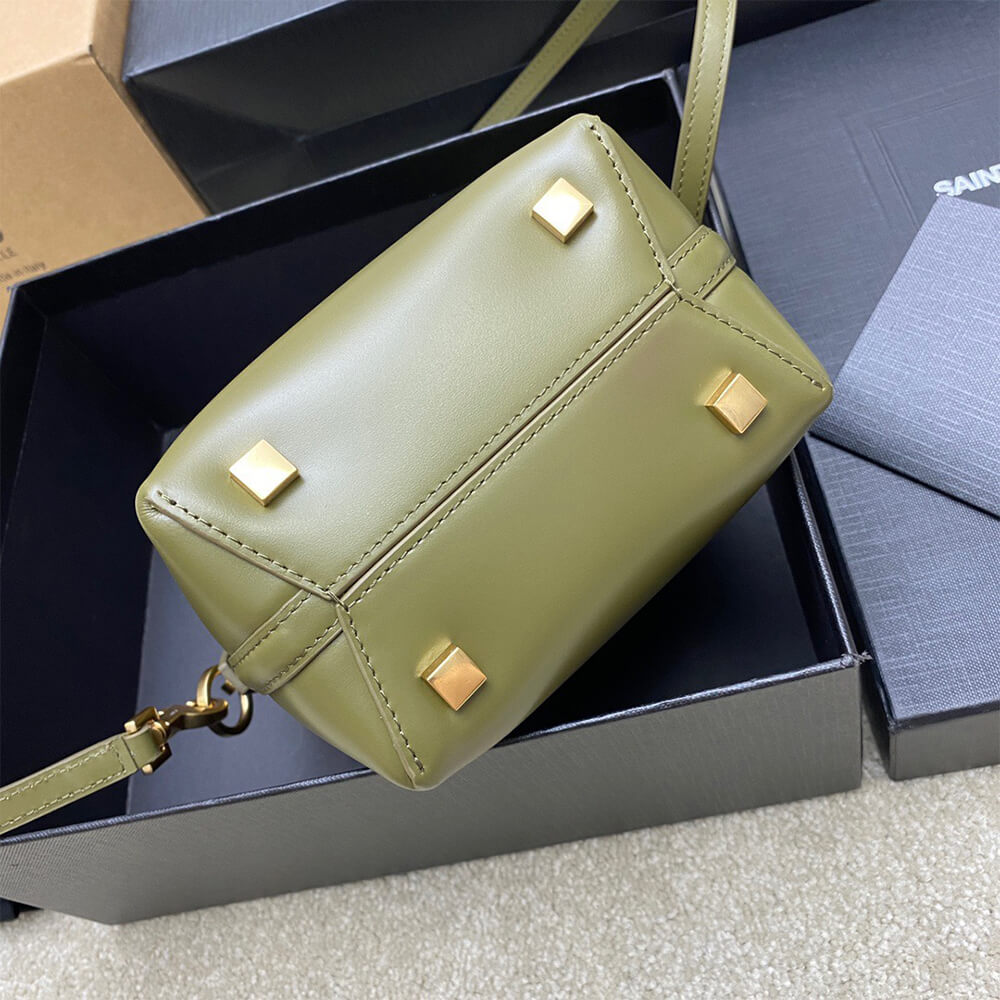 YSL LE 37 mini in shiny leather - Image 8