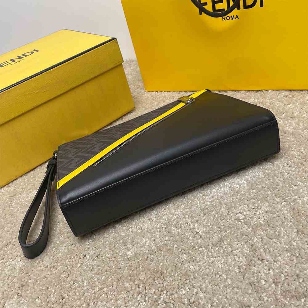 Fendi Diagonal Clutch - Image 5