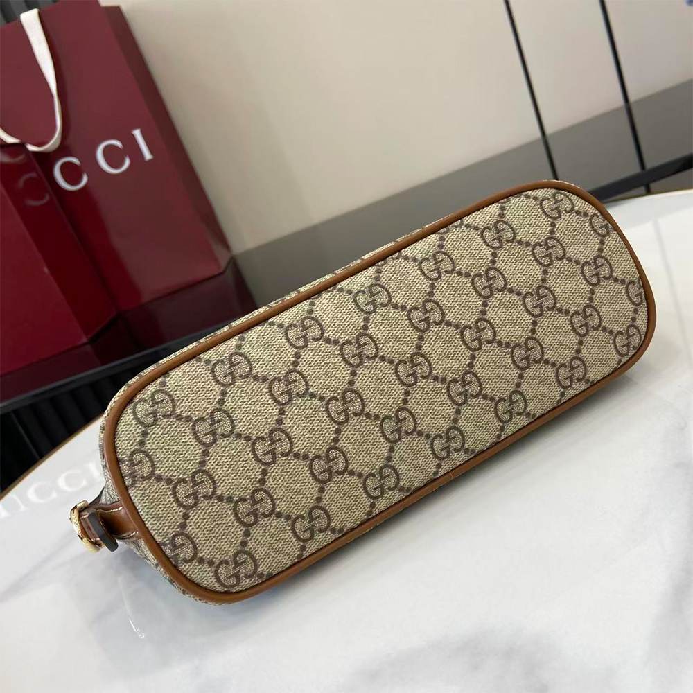 Alternative view of GG Emblem small shoulder bag